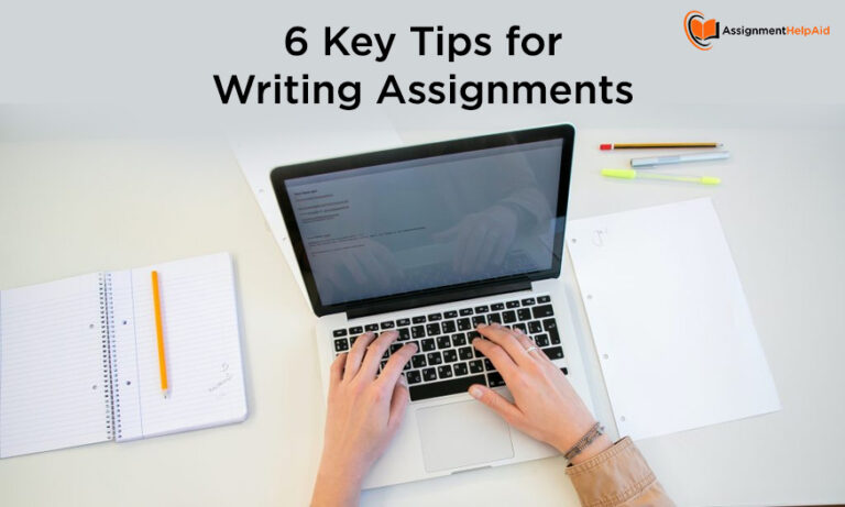 Tips for Writing Assignments