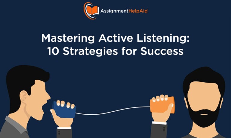 Mastering Active Listening 10 Strategies for Success